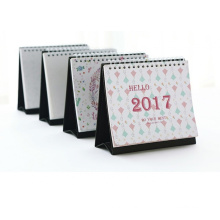 2017 Customzied Art Paper Professional Design Desk Calendar Printing